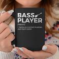 Bass Player Definition Bassist For Musicians Tassen Lustige Geschenke