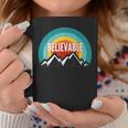 Believable Vintage Retro Sunset Graphic Print Coffee Mug Unique Gifts