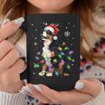 Bernese Mountain Dog Christmas Jumper Xmas Lights Tassen Lustige Geschenke