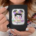 Big Sister Again Messy Bun Big Sister Girls Toddlers Graphic Print Coffee Mug Unique Gifts