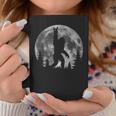 Bigfoot In The Forest Sasquatch Bigfoot Moon Coffee Mug Personalized Gifts