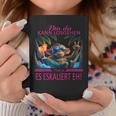 Bin Da Kann Losgehen Und Ja Es Eskaliert Eh Kostüm Affe Fun Tassen Lustige Geschenke