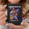 Bjj Legends Never Die Bjj Gi Brasileño Jiu Jitsu Taza de café Regalos divertidos