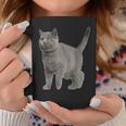 British Short Hair Cat Cat Cat Lovers Tassen Lustige Geschenke