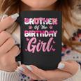 Brother Of The Birthday Girl Kitty Family Party Decorations Coffee Mug Funny Gifts