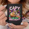 Capy Birthday Capybara Birthday Coffee Mug Personalized Gifts