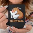 Capybara Sleep Sleepybara Nightdress Capybara Sleep Tassen Lustige Geschenke