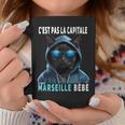 C'est Pas La Capitale C'est Marseille Bébé Humour Chat Tasse Cadeaux drôles