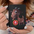 Chinese Zodiac Year Of The Sheep Goat Ram Lunar New Year Graphic Print Coffee Mug Unique Gifts