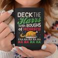 Christmas Deck The Harrs Turkey Dinner Graphic Print Coffee Mug Unique Gifts