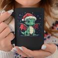 Christmas Mood With A Cosy Dragon For Festive Days Tassen Lustige Geschenke