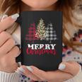 Christmas Tree Buffalo Check Leopard Xmas Merry Christmas Tassen Lustige Geschenke