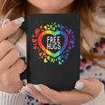 Csd Free Hugs Rainbow Love Lgbt Gay Pride Tassen Lustige Geschenke