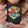 Cube Rétro Pixel Rubik Multicolore Cadeau Tasse Cadeaux drôles