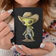 Cute Alien Cowboy Tassen Lustige Geschenke