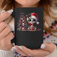 Cute Skeleton Skull Christmas Gothic Christmas Tree Tassen Lustige Geschenke