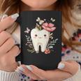 Cute Tooth With Flower I Children's Tooth Tassen Lustige Geschenke