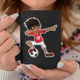 Dabbing Soccer Boy Tunisian Children's Tab Tassen Lustige Geschenke