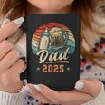 Dad 2025 Primer Día Del Padre Papá Joven Padre Taza de café Regalos divertidos