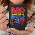 Dad Of The Birthday Boy Matching Spider Family Birthday Coffee Mug Personalized Gifts