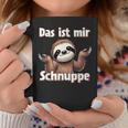 Das Ist Mir Schnuppe Sloth Motif With Sloth Tassen Lustige Geschenke