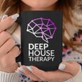 Deep House Therapy House Musique House Tech House Dj Edm Tasse Cadeaux drôles