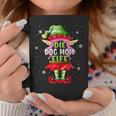 Dog Mom Elf Outfit Christmas Family Christmas Tassen Lustige Geschenke