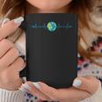 Earth Heartbeat Earth’s Day Save Our Planet Graphic Graphic Print Coffee Mug Unique Gifts