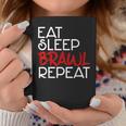 Eat Sleep Brawl Repeat Gamer Gamer Game Children's Star Tassen Lustige Geschenke