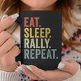 Eat Sleep Rally Repeat Rally Driving Tassen Lustige Geschenke