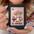 El Abuelo Grilling Grandpa Mexican Bingo Card Coffee Mug Personalized Gifts