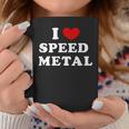 Me Encanta El Speed Metal Me Encanta El Speed Metal Taza de café Regalos divertidos