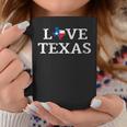 Êtements D'artintage Du Drapeau De L'état Du Texas En Détresse Love Texas Tasse Cadeaux drôles