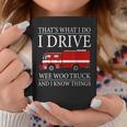 Firefighter That's What I Do I Drive Wee Woo Truck Graphic Print Coffee Mug Unique Gifts