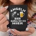 Fisch&Bier Darum Bin Ich Hier Angler Tassen Lustige Geschenke