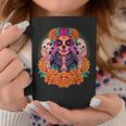 Fleurs De Crâne De La Catrina Dia De Los Muertos Tasse Cadeaux drôles