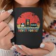 Never Forget Floppyhs Cassette Retrointage Divertido Taza de café Regalos divertidos