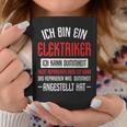 Electrician Sayings Accident Training Tassen Lustige Geschenke