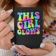 Girl Tie Dye This Girl Glows 80'S 90'S Coffee Mug Personalized Gifts