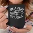 Grandpa Classic Car Graphic Family Grandpa Fathers Day Coffee Mug Personalized Gifts