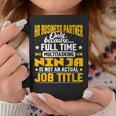 Hr Business Partner Job Title Taza de café Regalos divertidos
