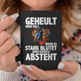 Geheult Erst Wenn Es Stark Blutet Handball Hanballer Tassen Lustige Geschenke