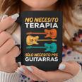 Guitarra Divertido Sólo Necesito Mis Guitarras Guitarrista Taza de café Regalos divertidos