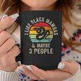 Me Gustan Las Mambas Negras Y Talez 3 Personas Mambas Taza de café Regalos divertidos