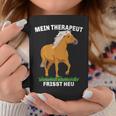 Haflinger Horse Mein Therapeut Feats Hay Tassen Lustige Geschenke