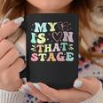 My Heart Is On That Stage Dance Coffee Mug Funny Gifts