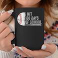 I Hit 100 Days Of School Baseball 100Th Day Of School Boys Coffee Mug Unique Gifts