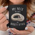 Hognose Snake My Neck My Back Cute Pet Reptile Lover Graphic Print Coffee Mug Unique Gifts