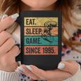 Hombre Eat Sleep Game Cumpleaños Regalo Hombre Chicointage 1995 Taza de café Regalos divertidos