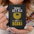 Hombre Las Cosas Envejecen No La Barba Las Barbas Taza de café Regalos divertidos